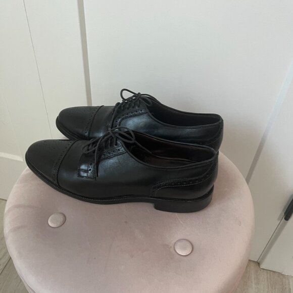 Allen Edmonds Men\'s Black Lace Up Oxford Dress Shoes Size 9.5 main image 5